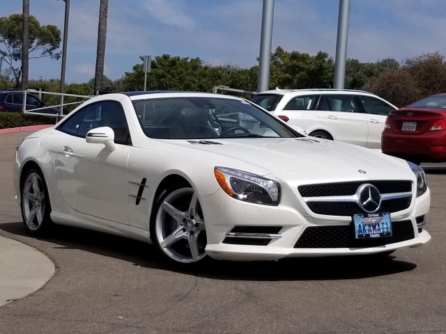 Certified Pre Owned 2016 Mercedes Benz Sl Sl 550 Convertible In